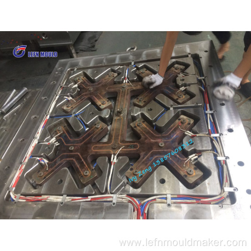 Ready mould of plastic Pallet with interchangeable insert